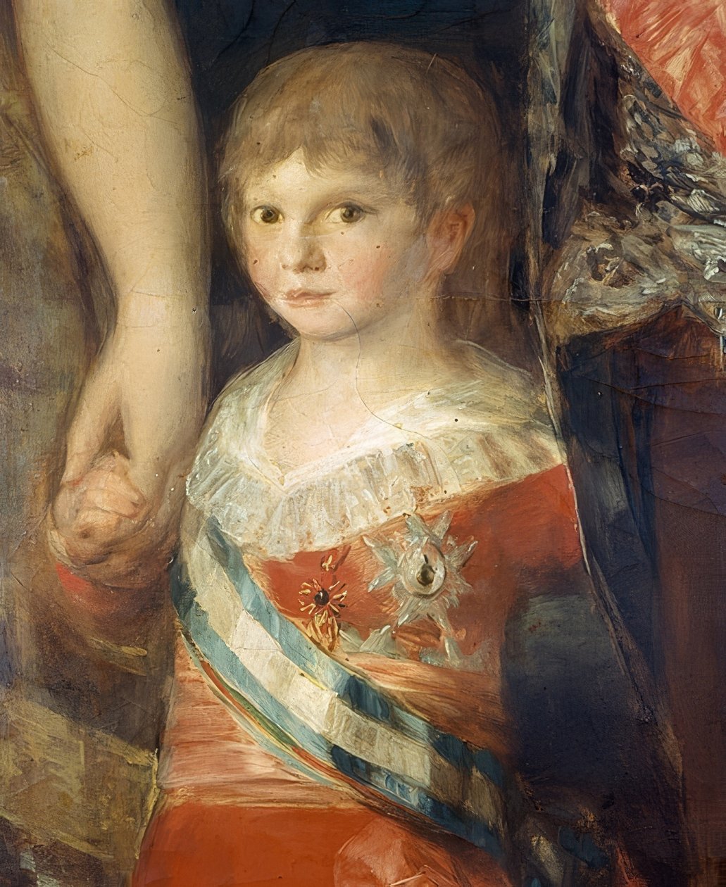 The Family of Charles IV of Spain. 1800/01. (Detail) by Francisco de Goya