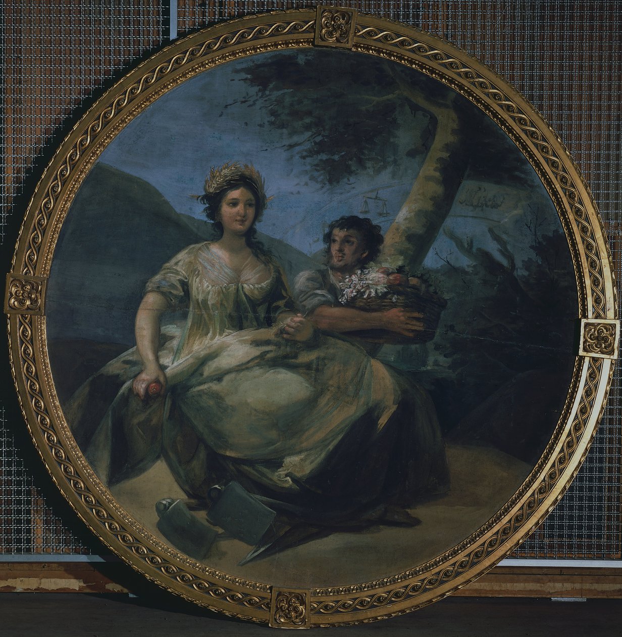 Allegory of agriculture, c.1805 by Francisco Jose de Goya y Lucientes