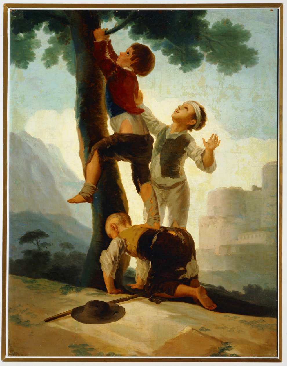 Boys Climbing a Tree by Francisco Jose de Goya y Lucientes