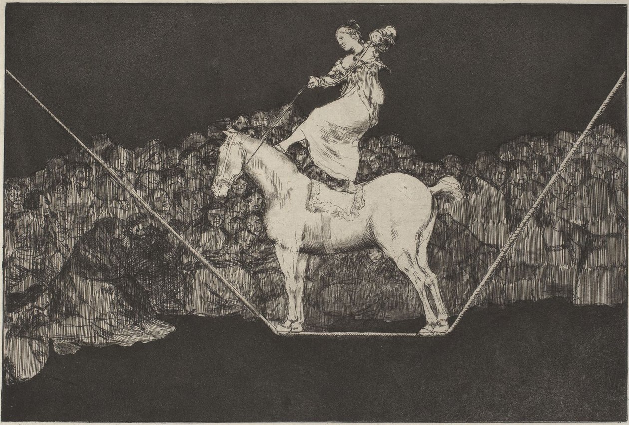 Foolish Precision by Francisco Jose de Goya y Lucientes