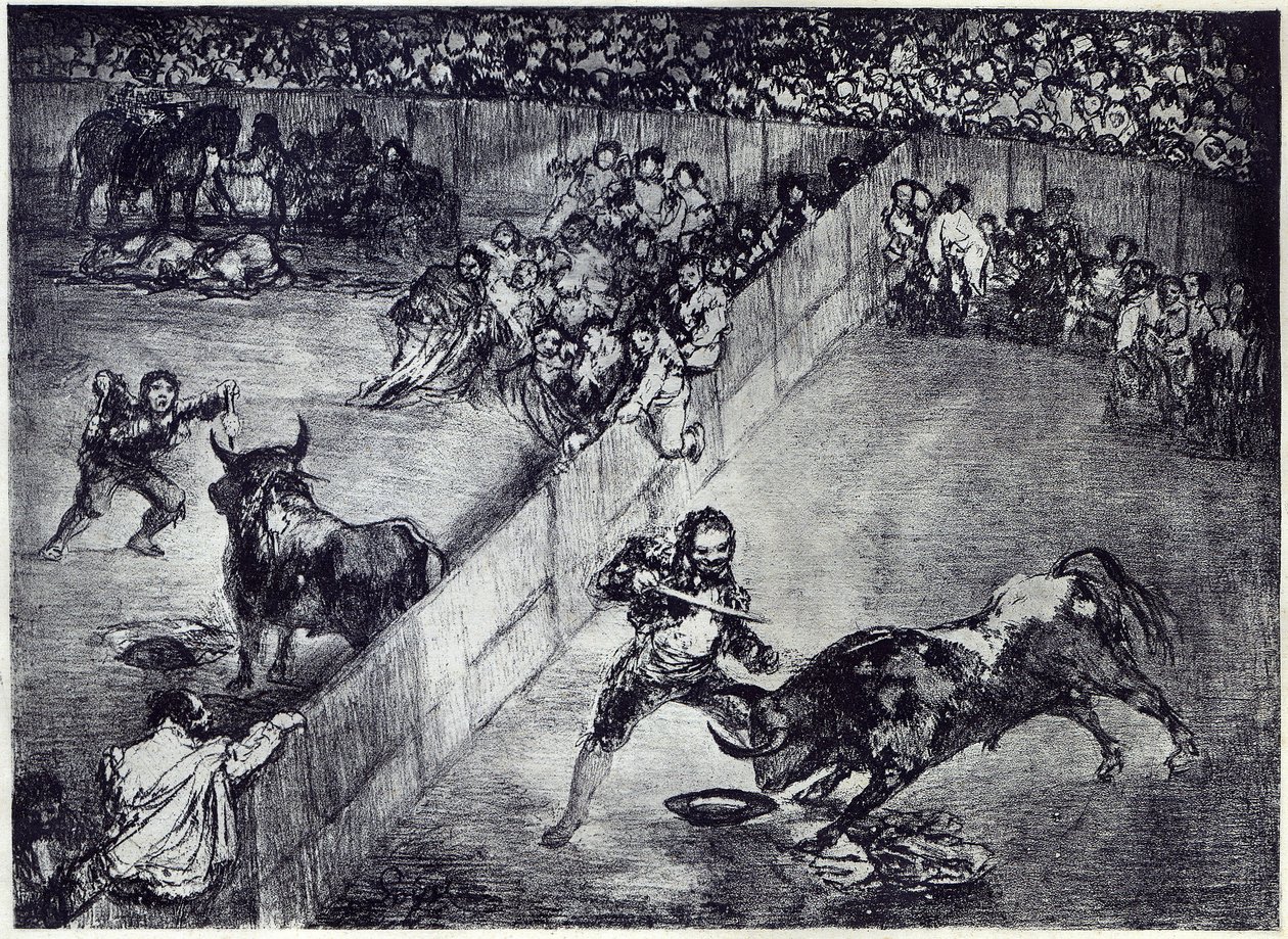 Plaza Partida - Part of a Series of 4 Bullfighting, Known as the 