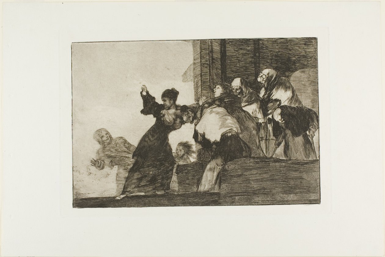 Poor Folly, Plate Eleven from Los Proverbios by Francisco Jose de Goya y Lucientes