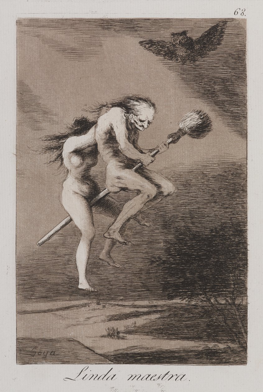 Pretty Teacher! by Francisco de Goya