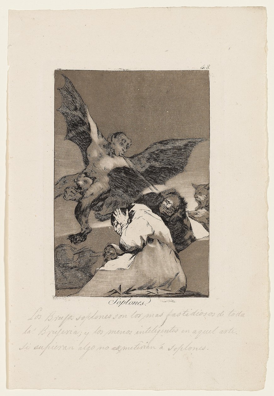 Soplones, Plate from 