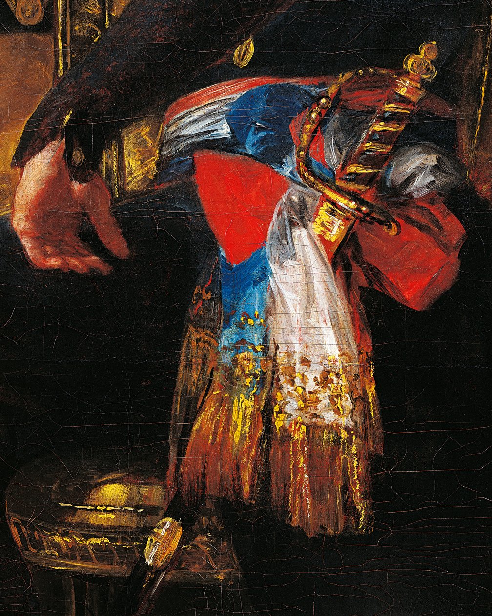 Sword and Sash (detail) by Francisco Jose de Goya y Lucientes