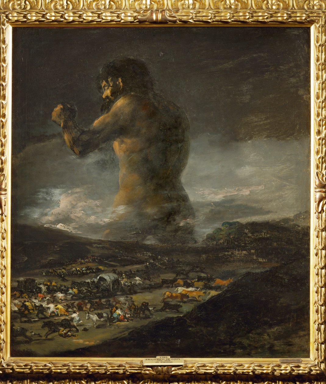 The Colossus by Francisco Jose de Goya y Lucientes