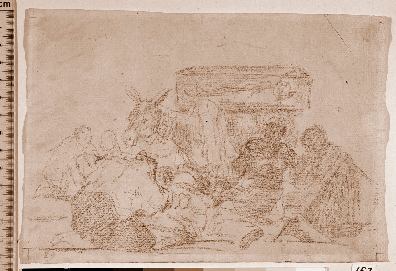 The Disasters of War: Strange devotion by Francisco de Goya