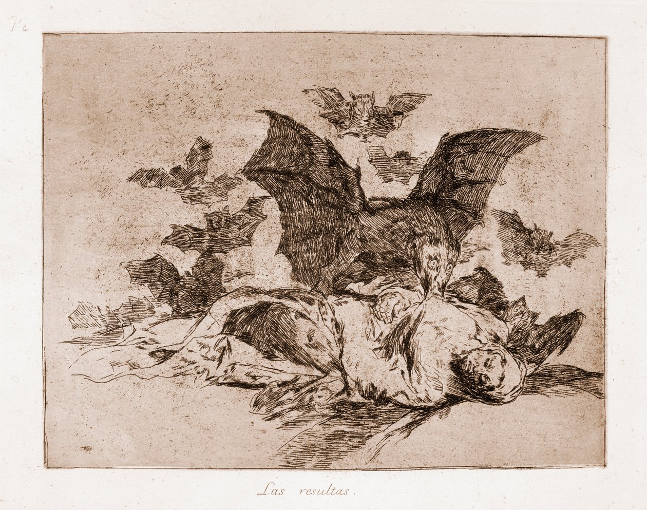 The Disasters of War: The Results (etching from preparatory drawing) by Francisco de Goya