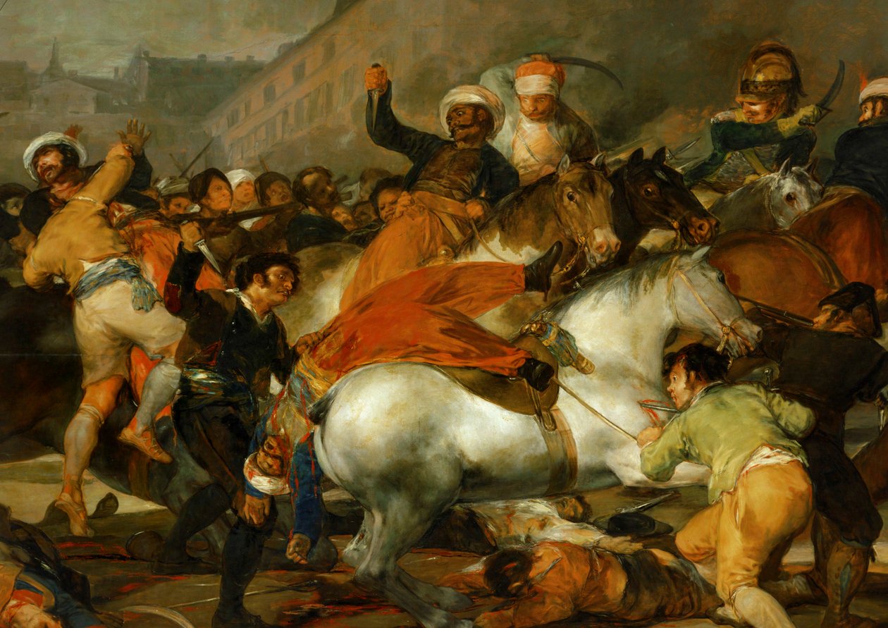 The Second of May 1808 in Madrid: The Charge by Francisco Jose de Goya y Lucientes