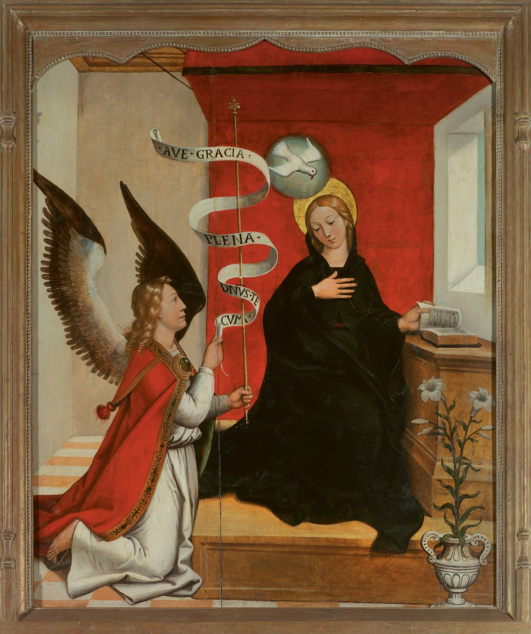 The Annunciation by Francisco de Comontes