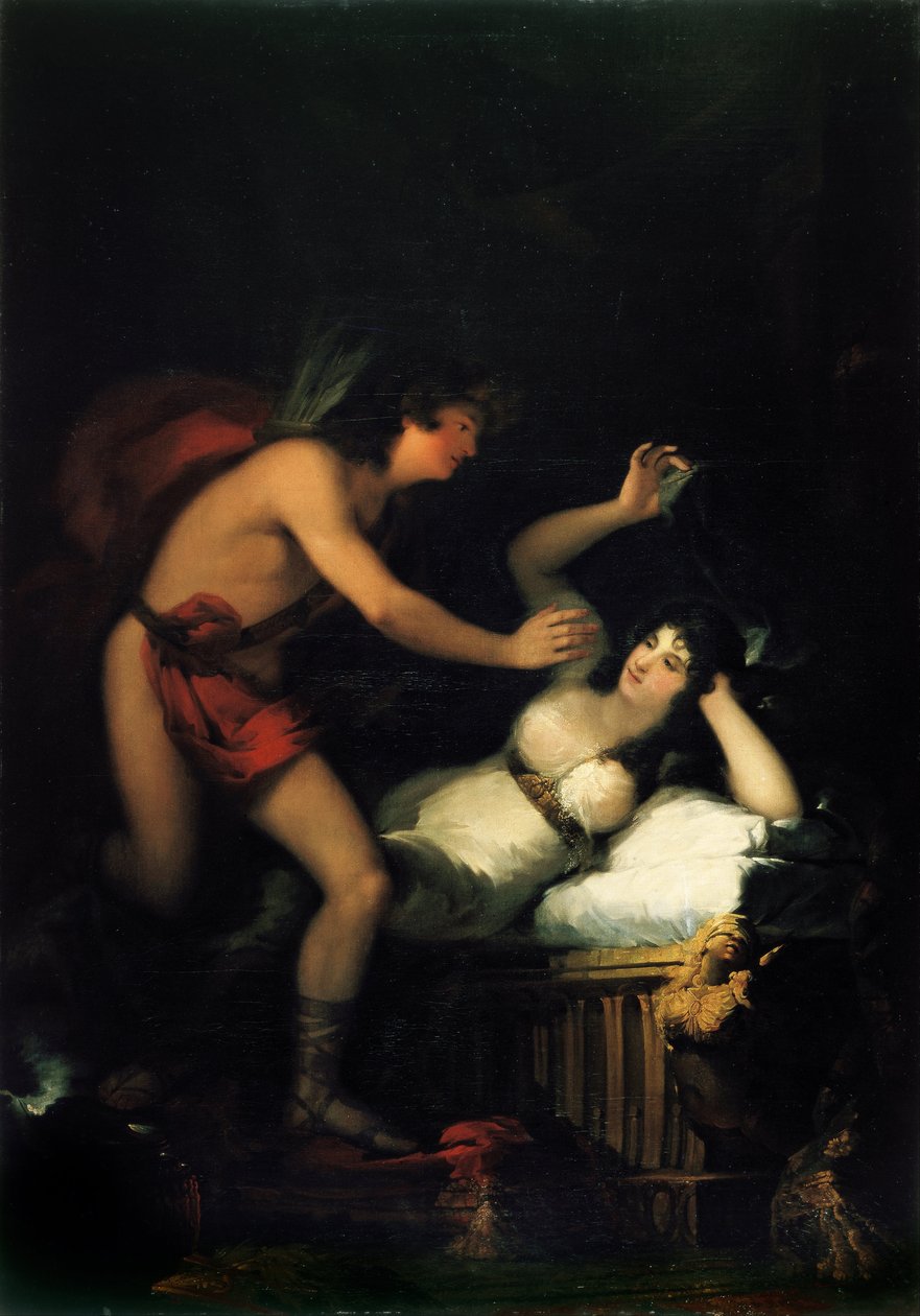 Allegory of Love: Cupid and Psyche by Francisco de Goya