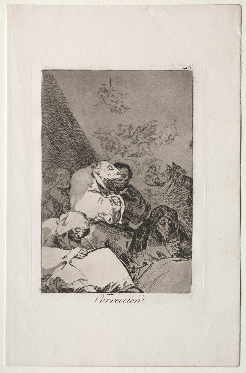 Correction by Francisco de Goya