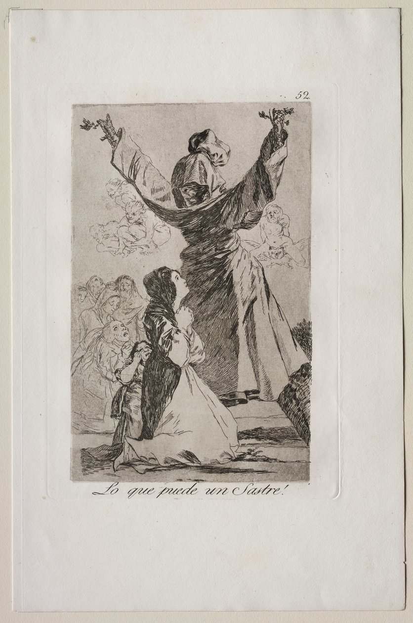 Caprichos: What a Tailor Can Do! by Francisco de Goya