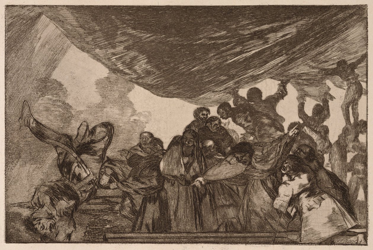 Clear Folly, from the series Los Disparates by Francisco de Goya