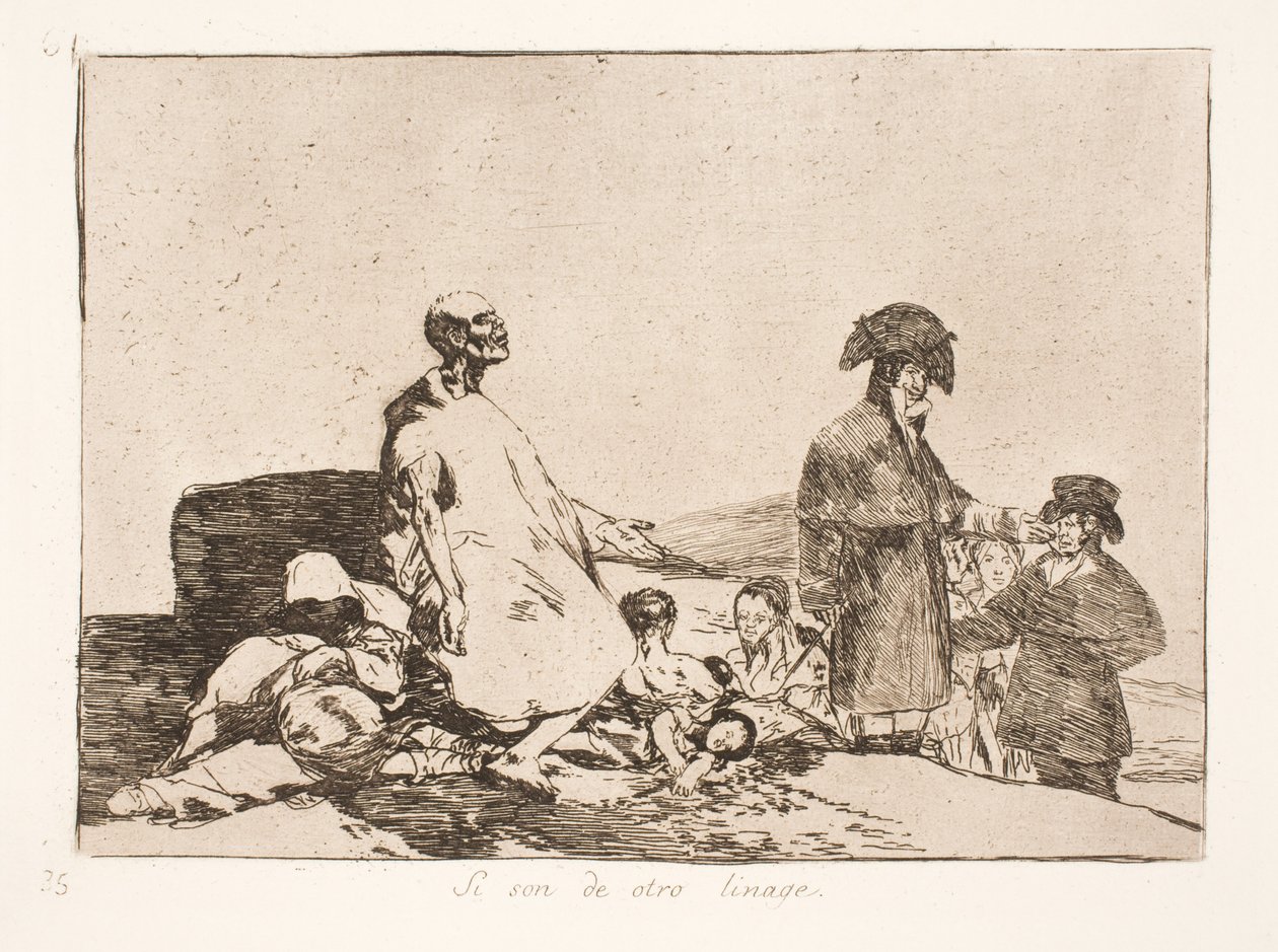 They Are of Another Race (61) by Francisco de Goya