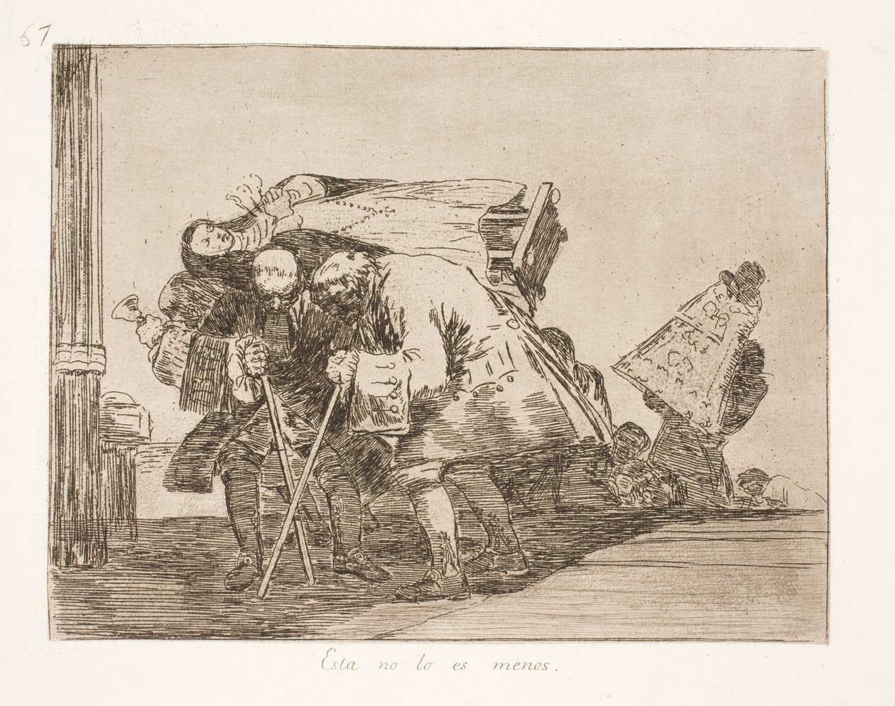 This No Less (67) by Francisco de Goya