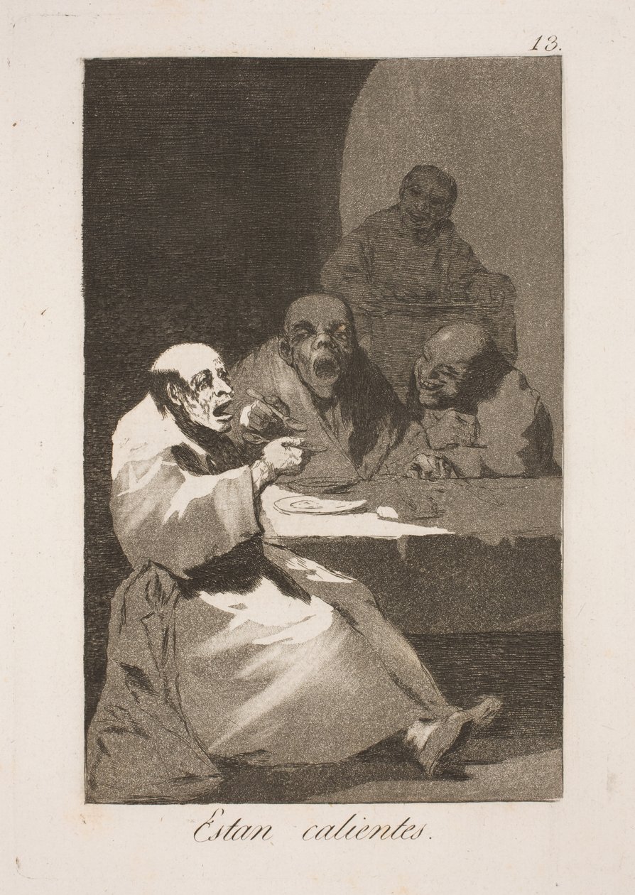 It is Hot by Francisco de Goya