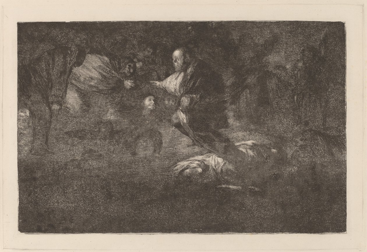 God Creates Them and They Join Up Together by Francisco de Goya