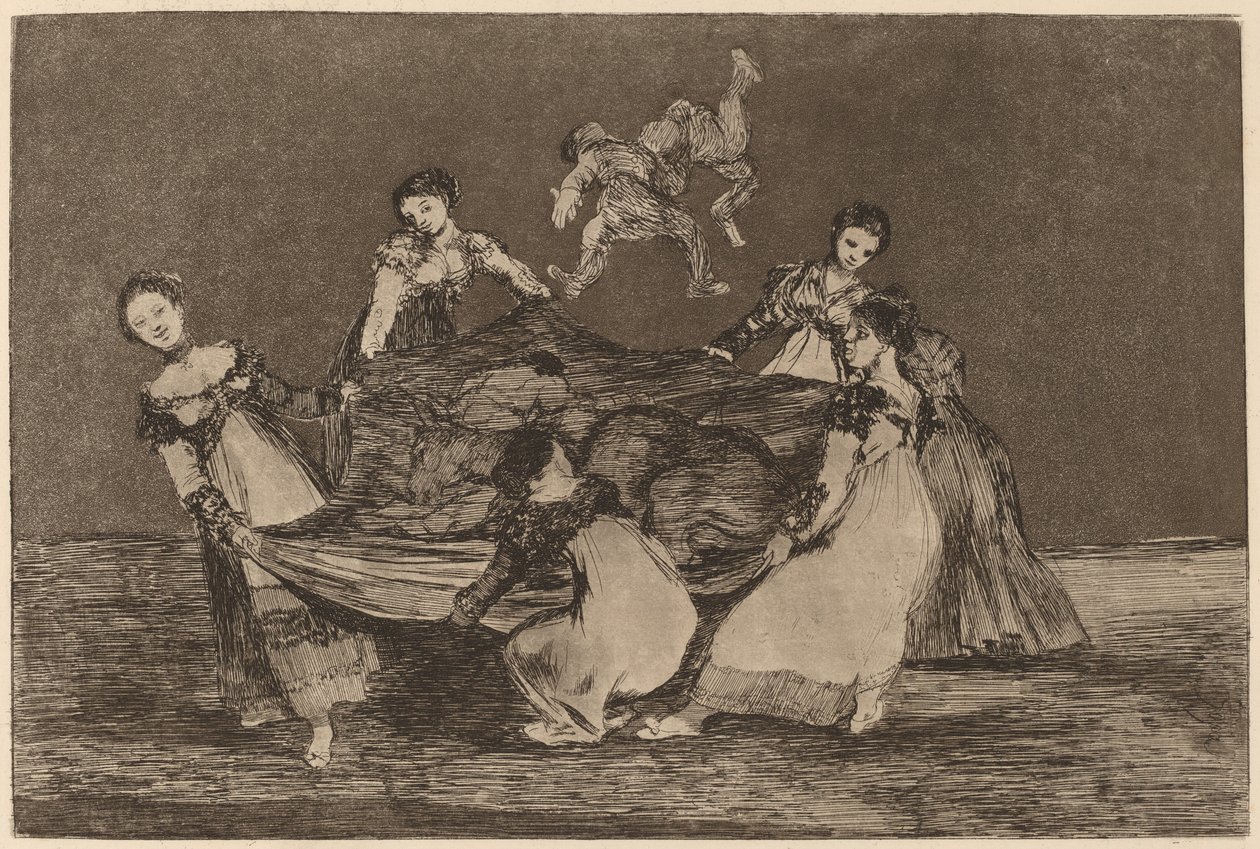 Feminine Folly by Francisco de Goya