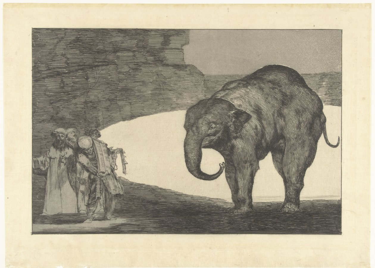 Folly of the Beast (series title) by Francisco de Goya