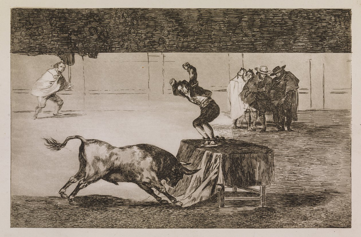 Another Mad Act in the Same Arena by Francisco de Goya