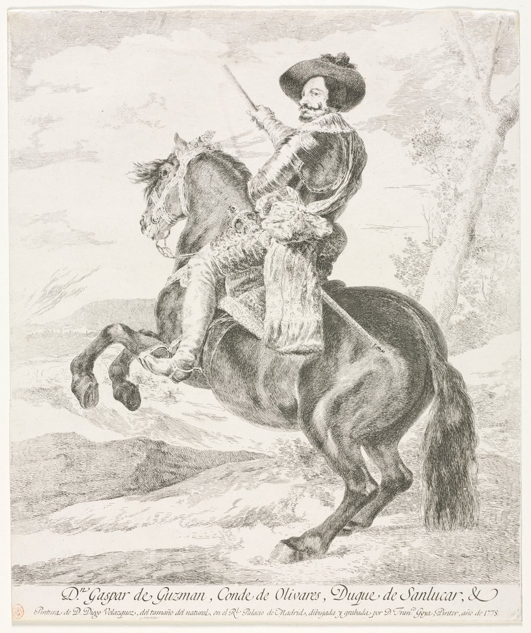 Gaspar de Guzman, 1778 by Francisco de Goya