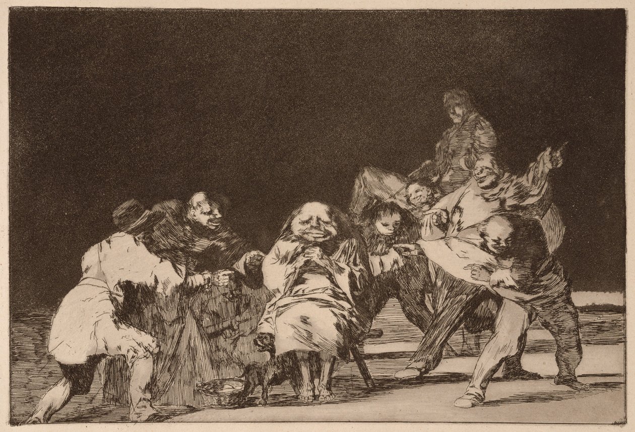 Loyalty, from the series Los Disparates by Francisco de Goya