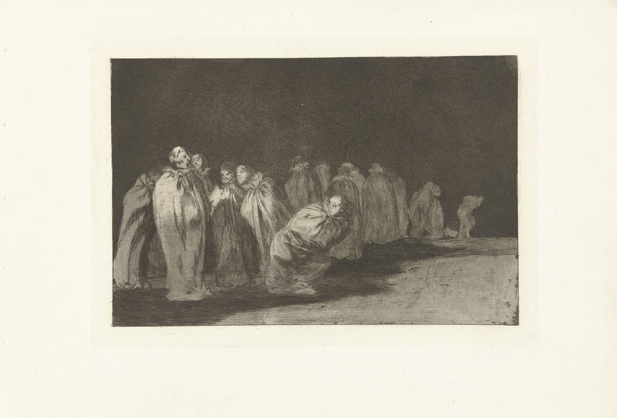 Men in Sacks by Francisco de Goya