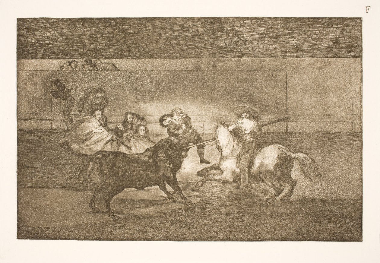 The Death of Pepe Illos (3rd Composition) by Francisco de Goya