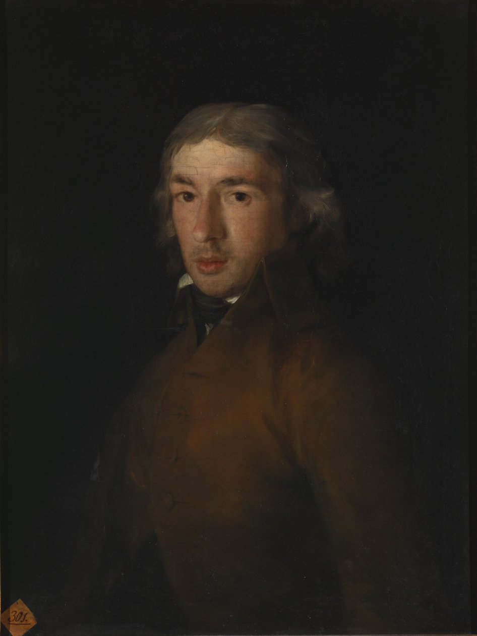 Portrait of Leandro Fernández de Moratín by Francisco de Goya