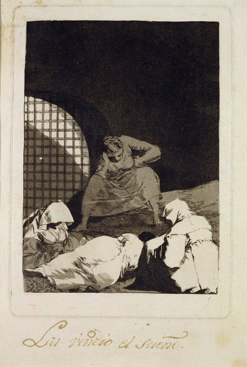 Sleep Overcomes Them, Plate 34 of 