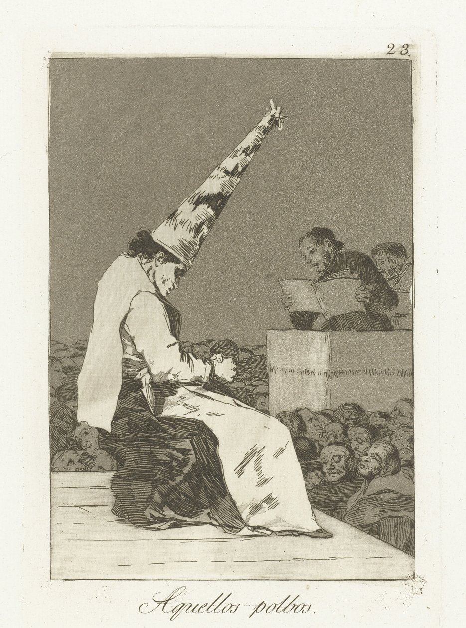 Dust Particles by Francisco de Goya