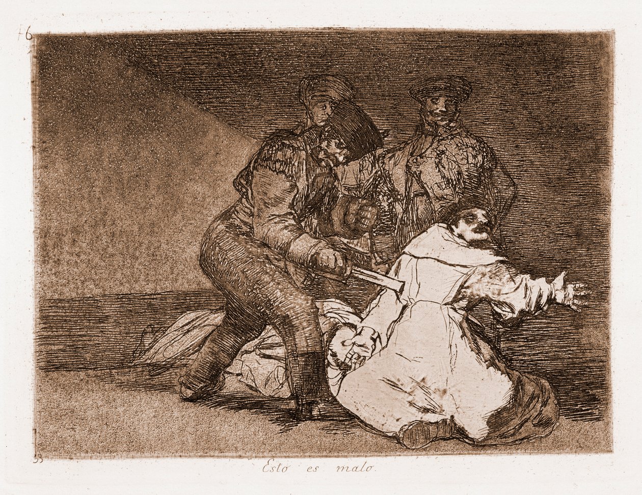 The Disasters of War: This is Bad by Francisco de Goya