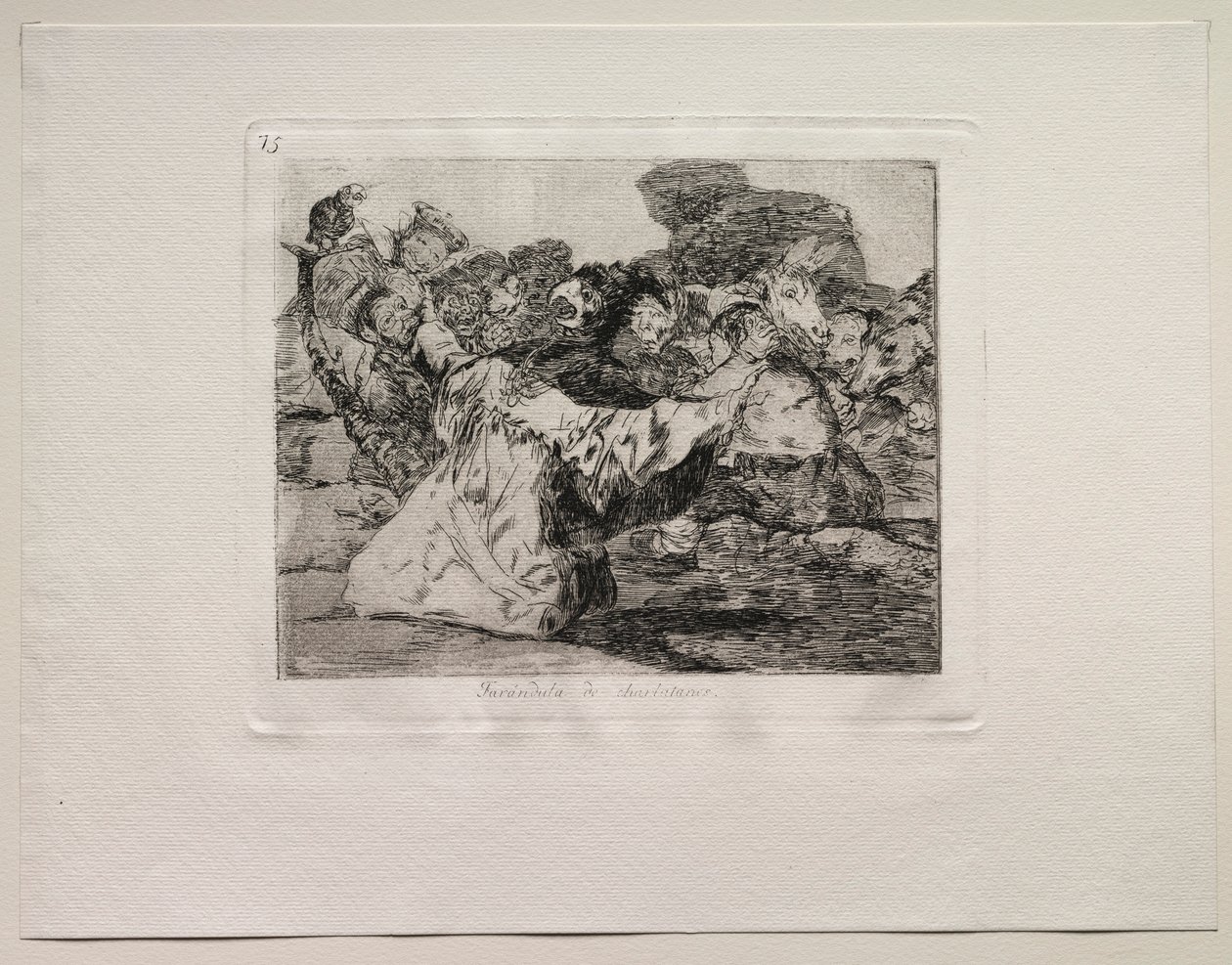 The Horrors of War: Charlatans Show by Francisco de Goya