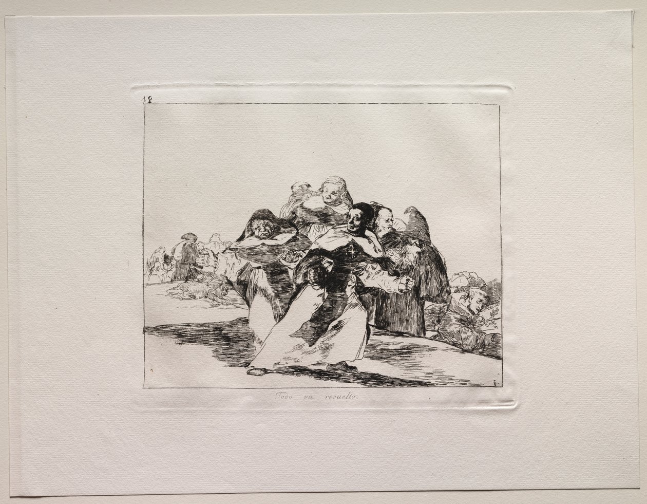 The Horrors of War: Everything is Topsy-Turvy by Francisco de Goya