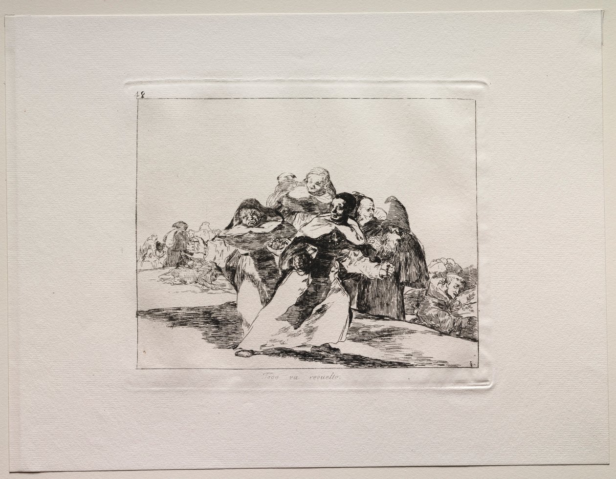 The Horrors of War: Everything is Topsy-Turvy by Francisco de Goya