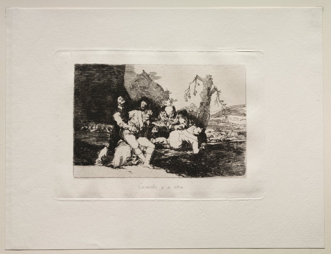 The Horrors of War: Get Them Well and On to the Next by Francisco de Goya