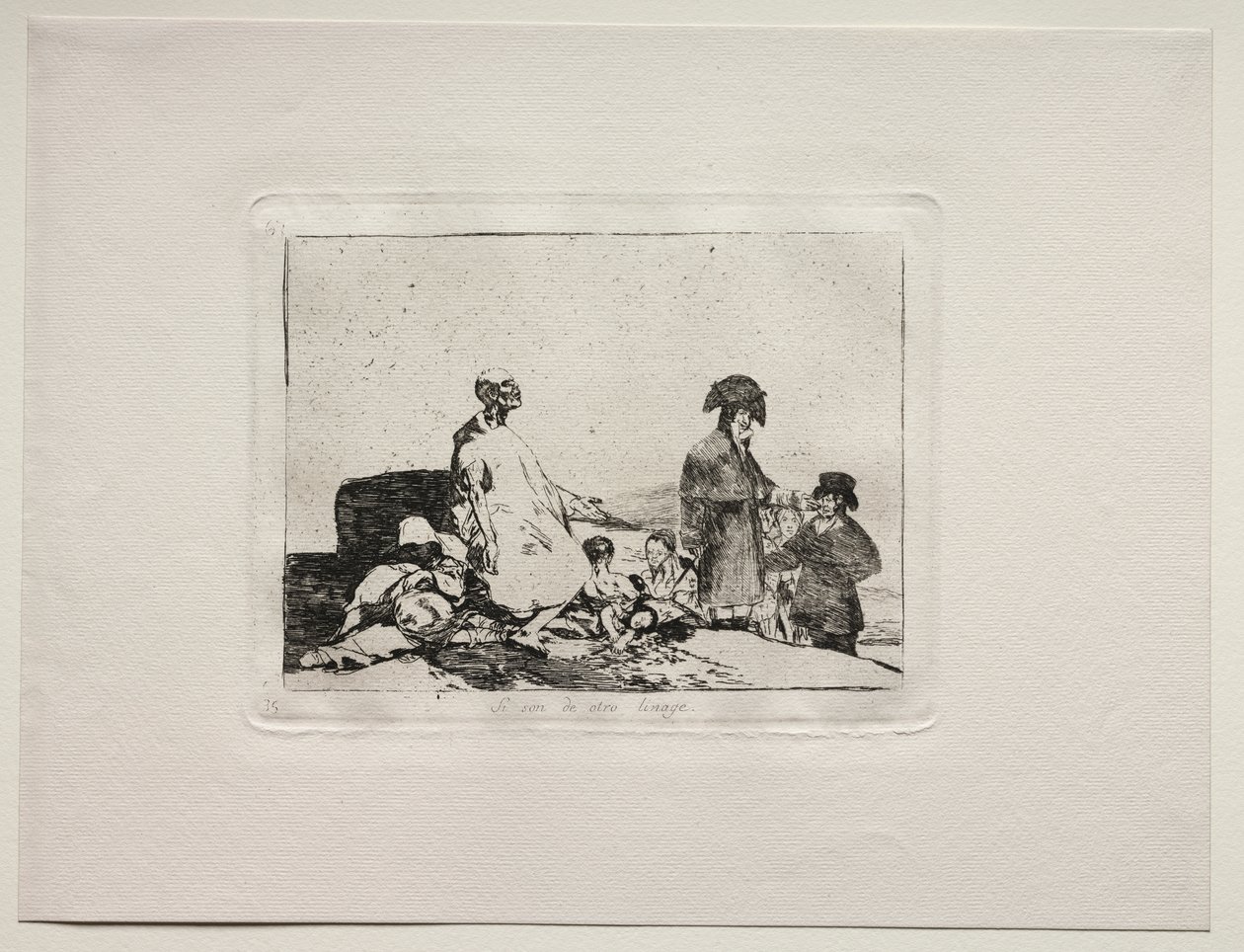The Horrors of War: Perhaps They are of Another Breed by Francisco de Goya
