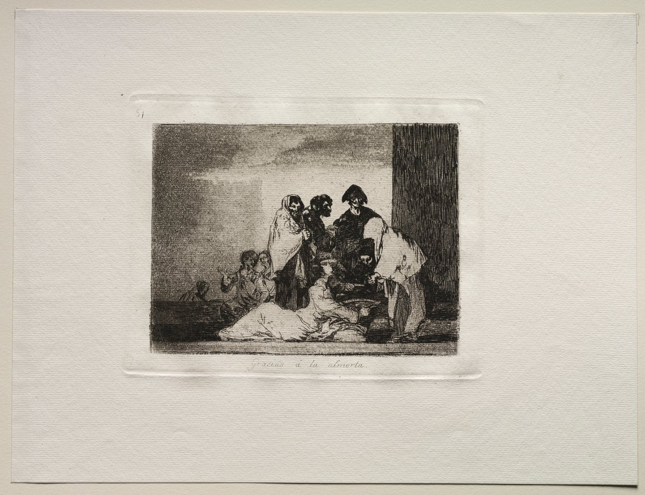 The Horrors of War: Thanks To The Millet by Francisco de Goya