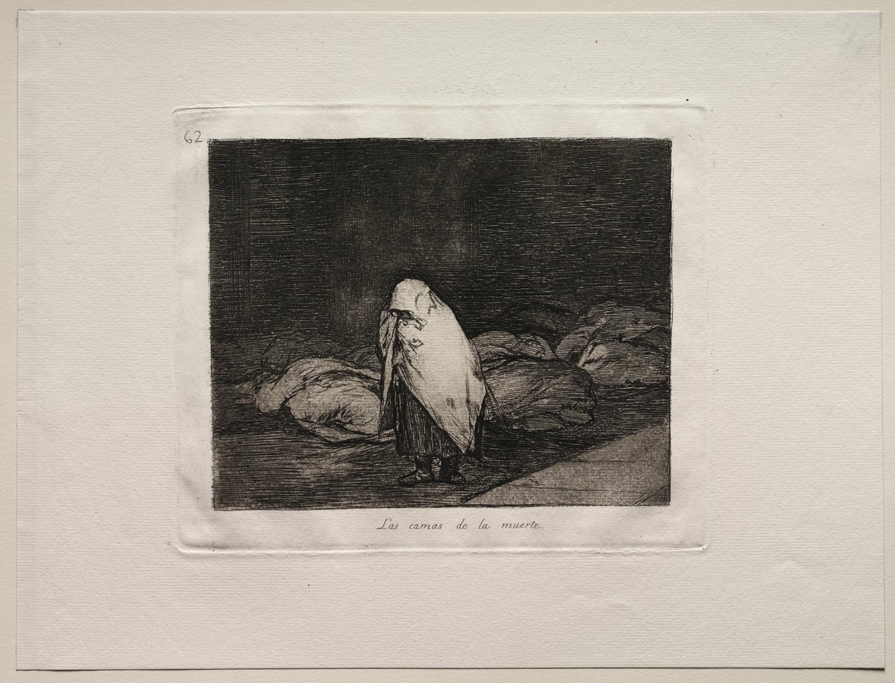 The Horrors of War: The Beds of Death by Francisco de Goya