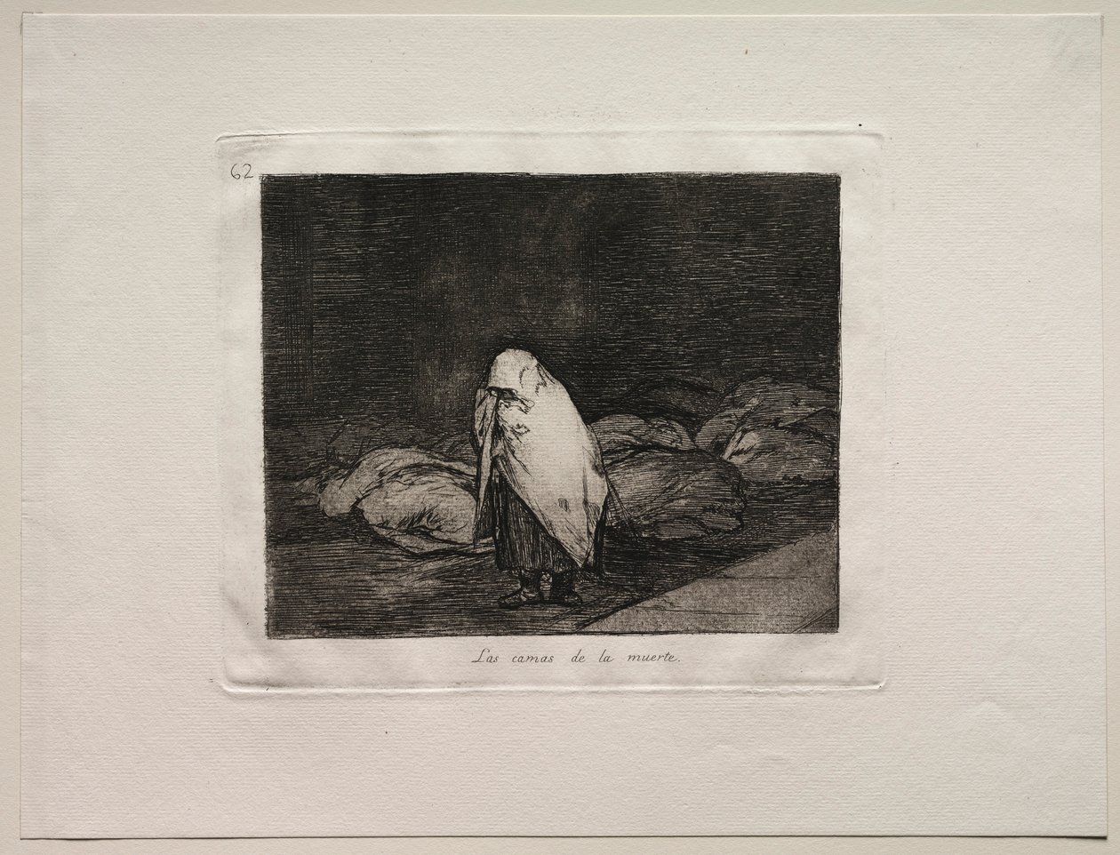 The Horrors of War: The Beds of Death by Francisco de Goya