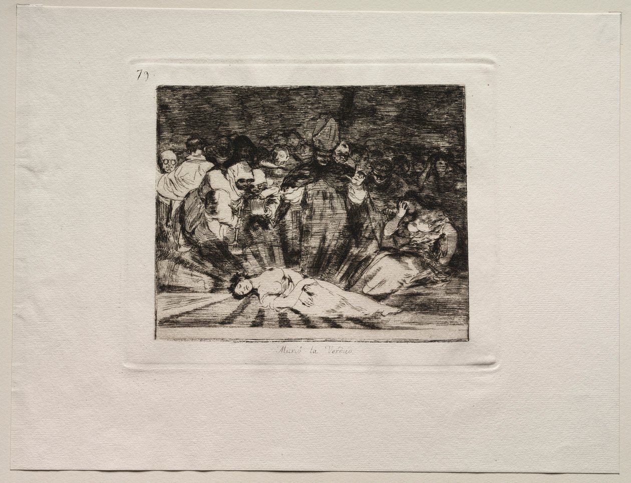 The Horrors of War: Truth Has Died by Francisco de Goya