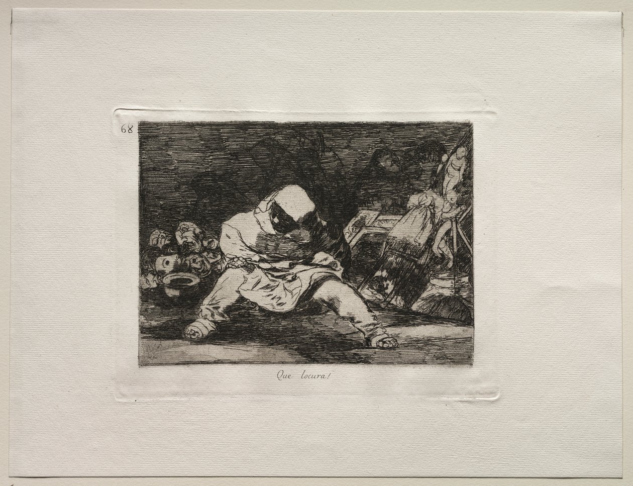 The Horrors of War: What Madness! by Francisco de Goya