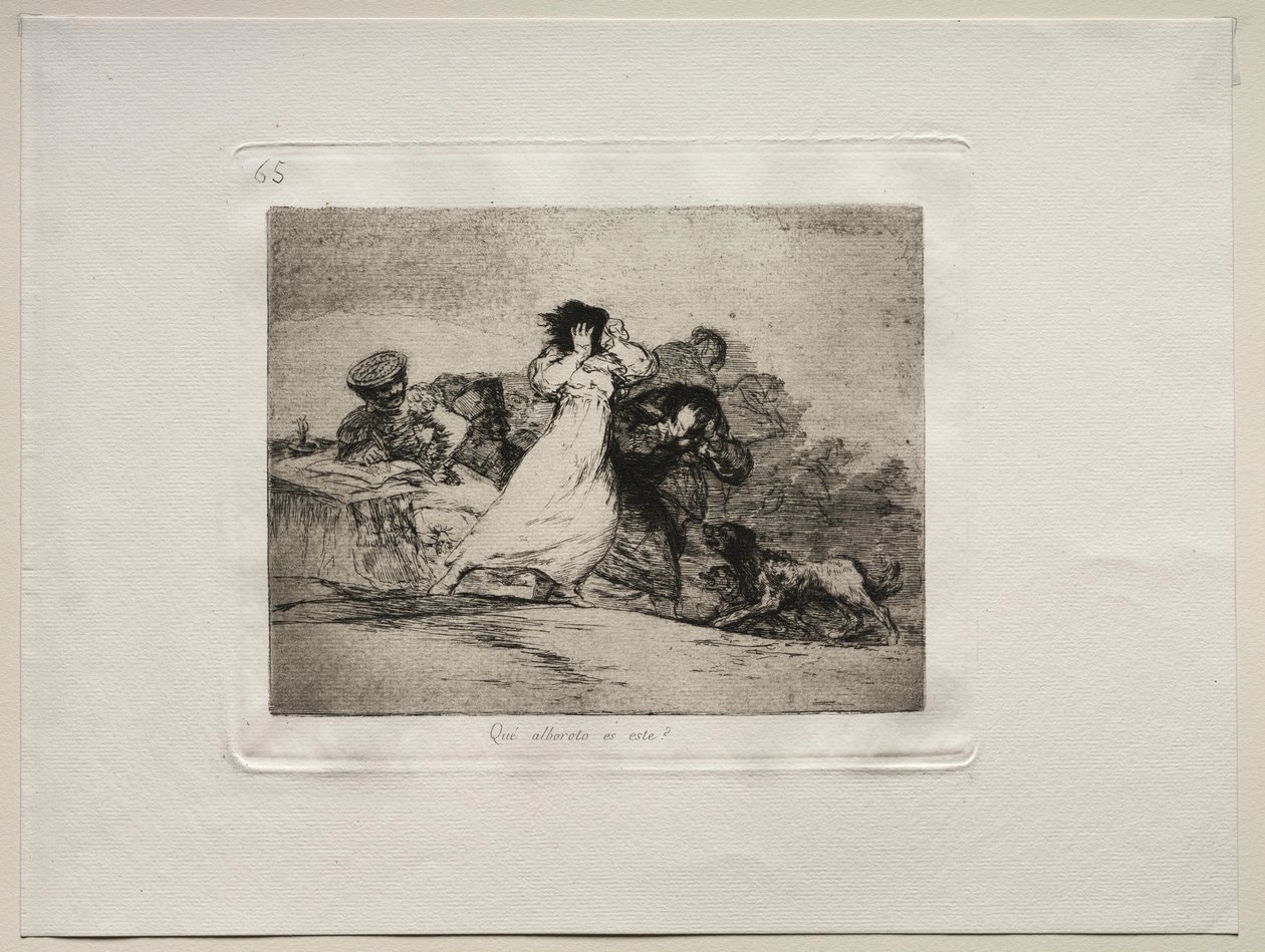The Horrors of War: What is This Hubbub by Francisco de Goya