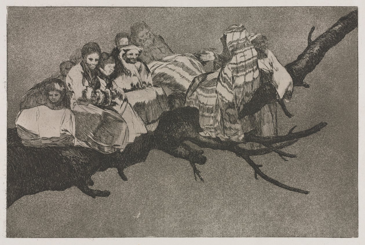 The Proverbs: Ridiculous Folly, 1864 by Francisco de Goya