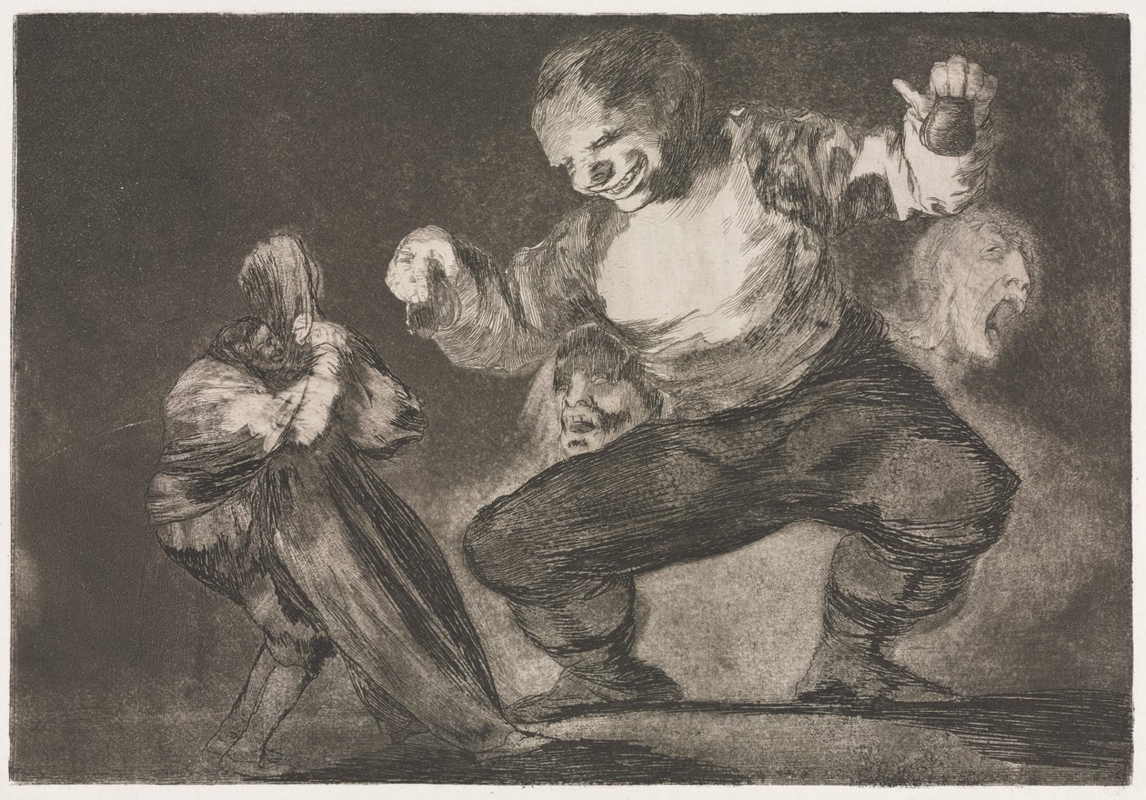 The Proverbs: Simpleton, 1864 by Francisco de Goya