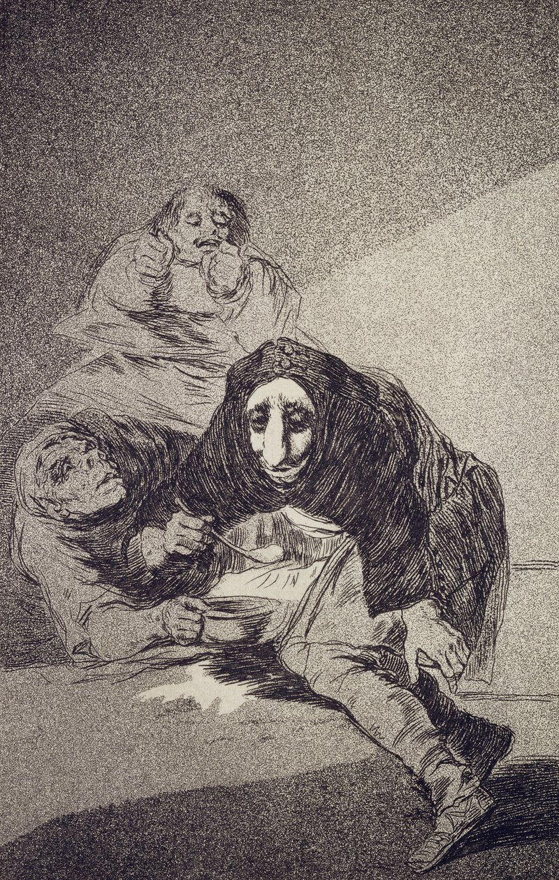 The Shameful One Capricho No 54 by Francisco de Goya