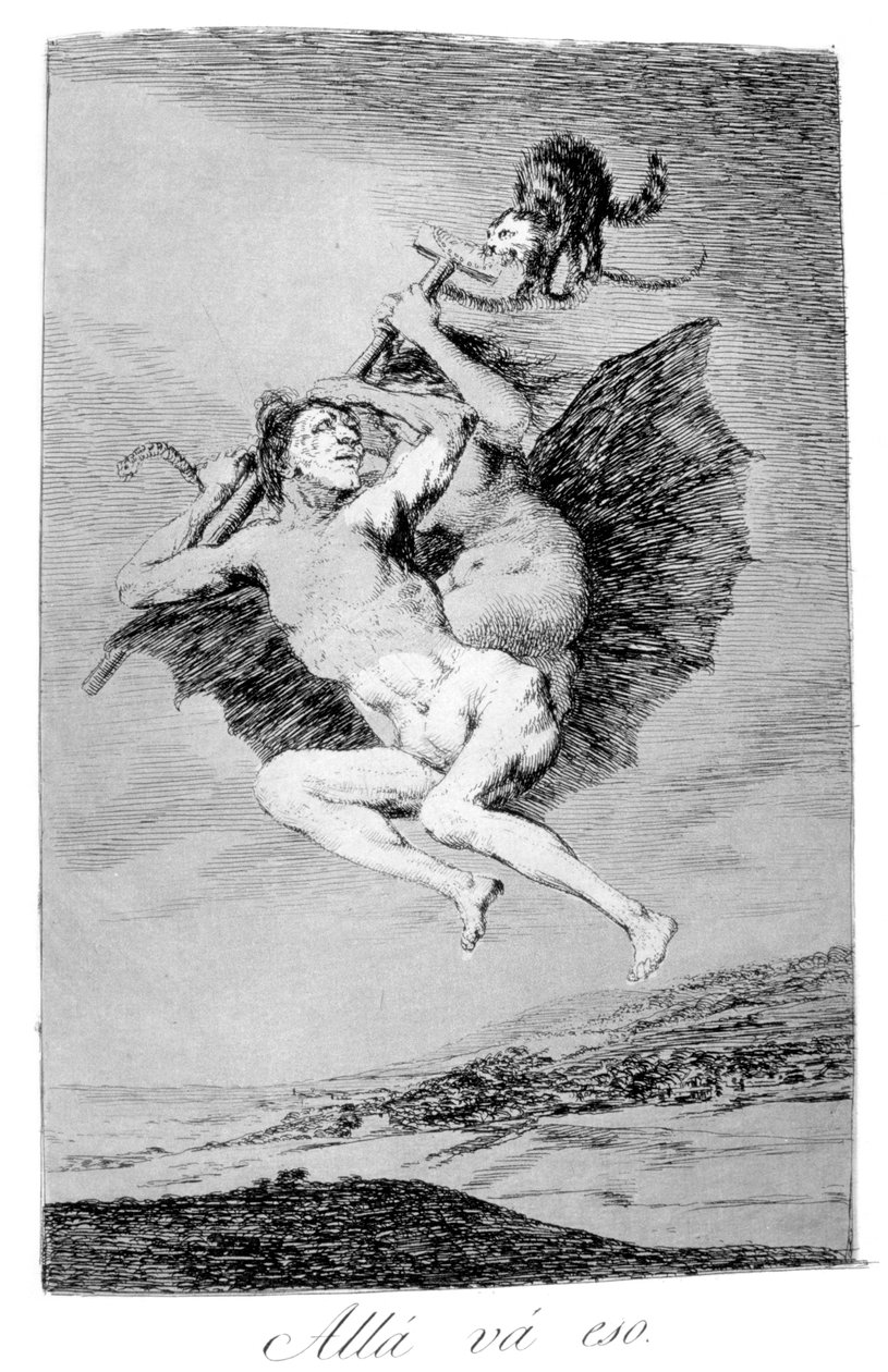 There it Goes by Francisco de Goya
