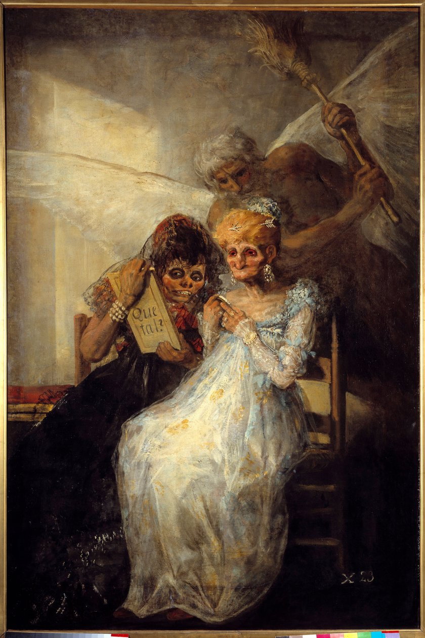Time or the Old Women by Francisco de Goya