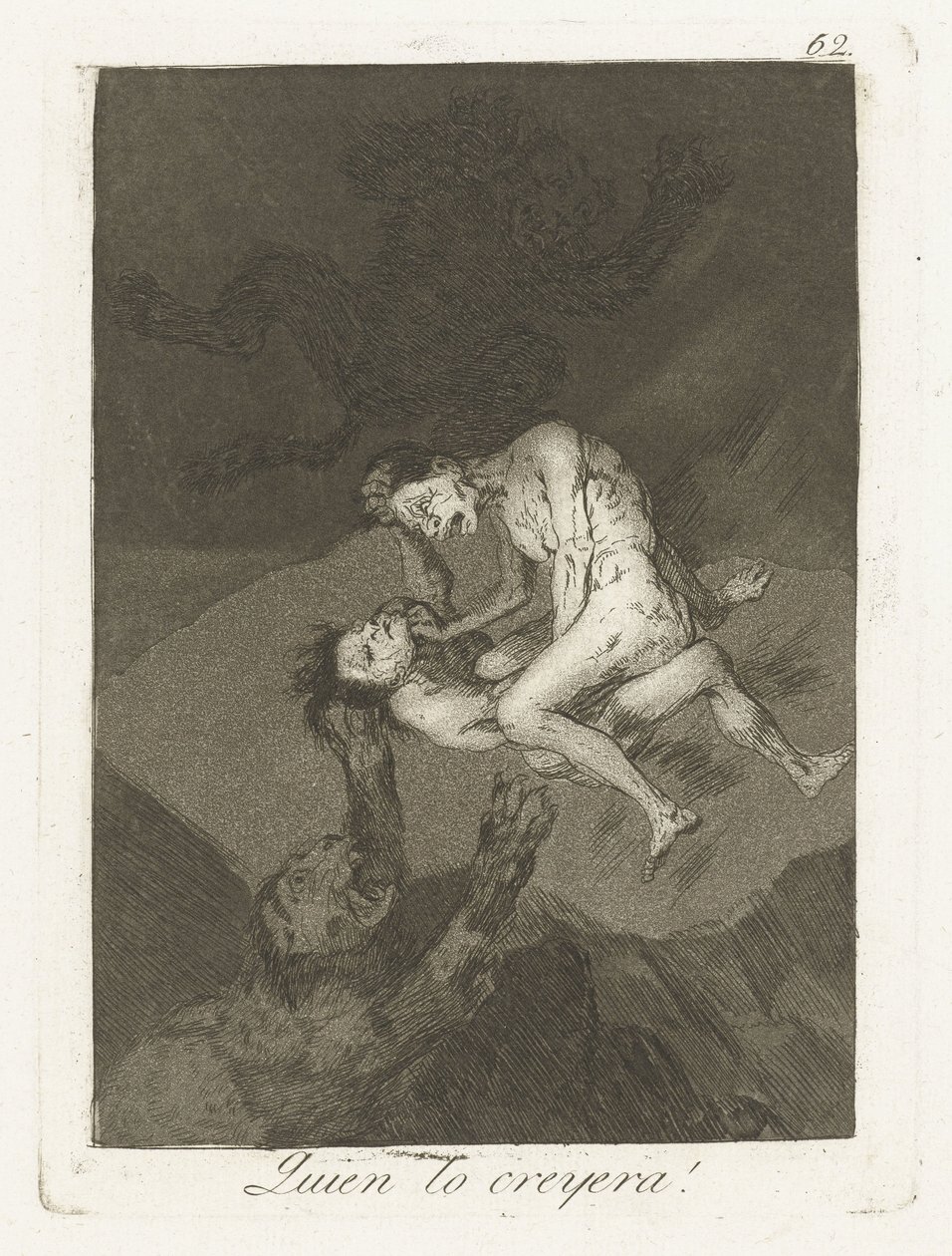 Who Would Have Thought! by Francisco de Goya